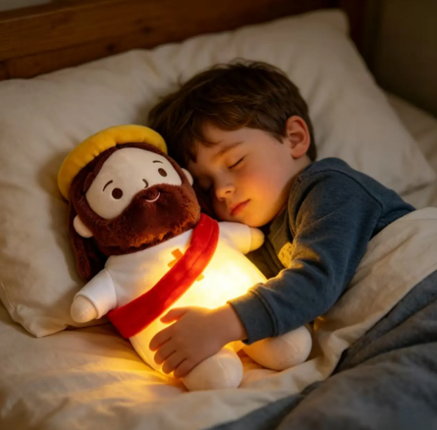👉 Breathing Sleep Plush Toy – Calming Bedtime Stuffed Animal for Kids