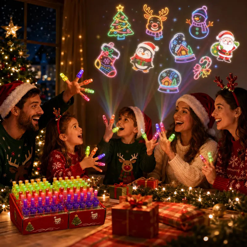 Halloween LED finger projector ring product details