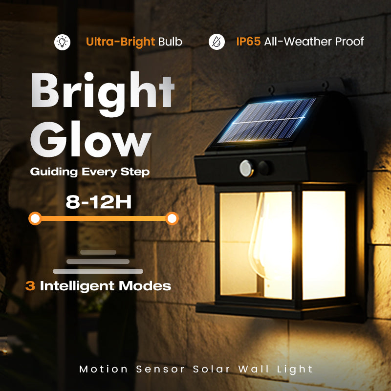 💡🎉 50% OFF! Solar Wall Light with Motion Sensor – Weatherproof, Zero-Energy-Cost Solar Lights 🌟
