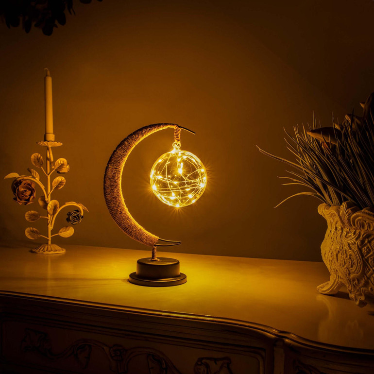 Enchanted Lunar Glow Lamp – Magical Moonlight Desk Lamp for Bedroom, Living Room & Gifts