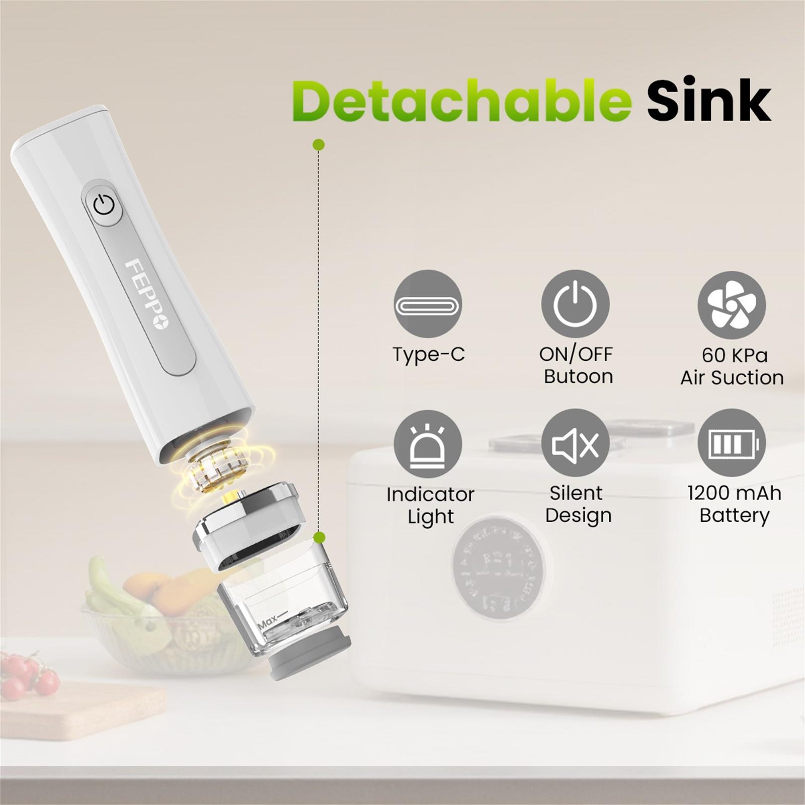 Vacuum Sealer for Food with Visual Water Storage Tank