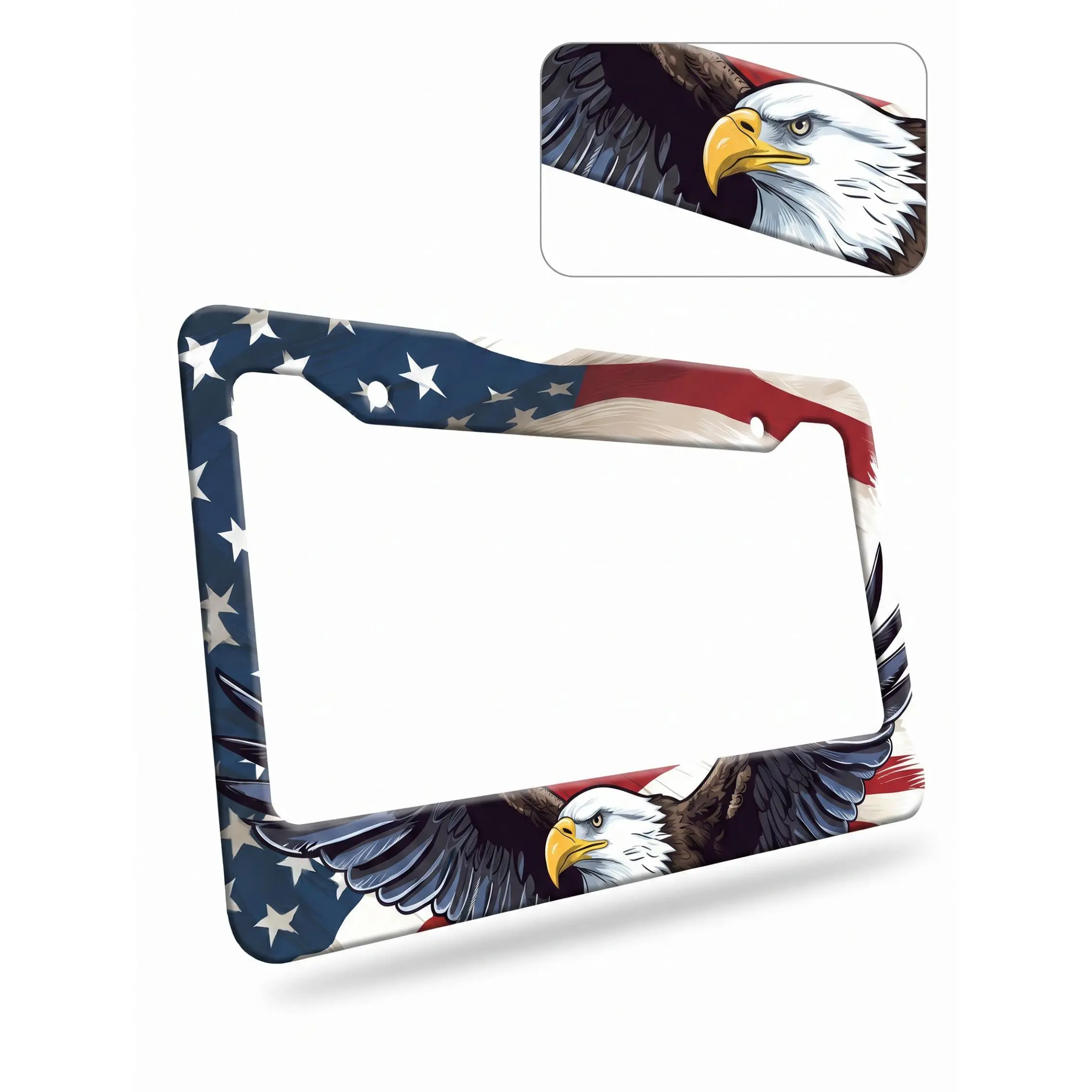 250th Anniversary U.S. License Plate Frame – Patriotic Liberty Design 1776-2026