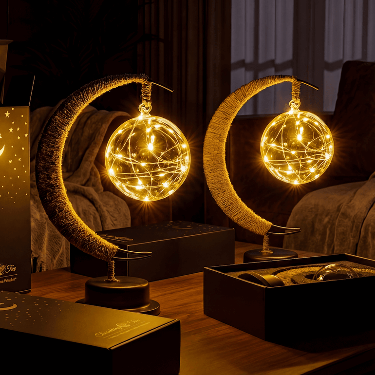 Enchanted Lunar Glow Lamp – Magical Moonlight Desk Lamp for Bedroom, Living Room & Gifts