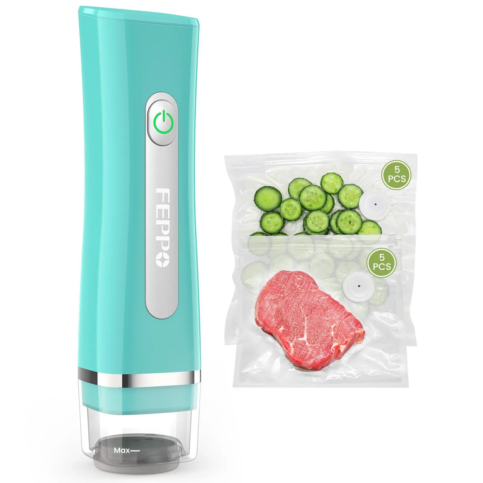 Vacuum Sealer for Food with Visual Water Storage Tank