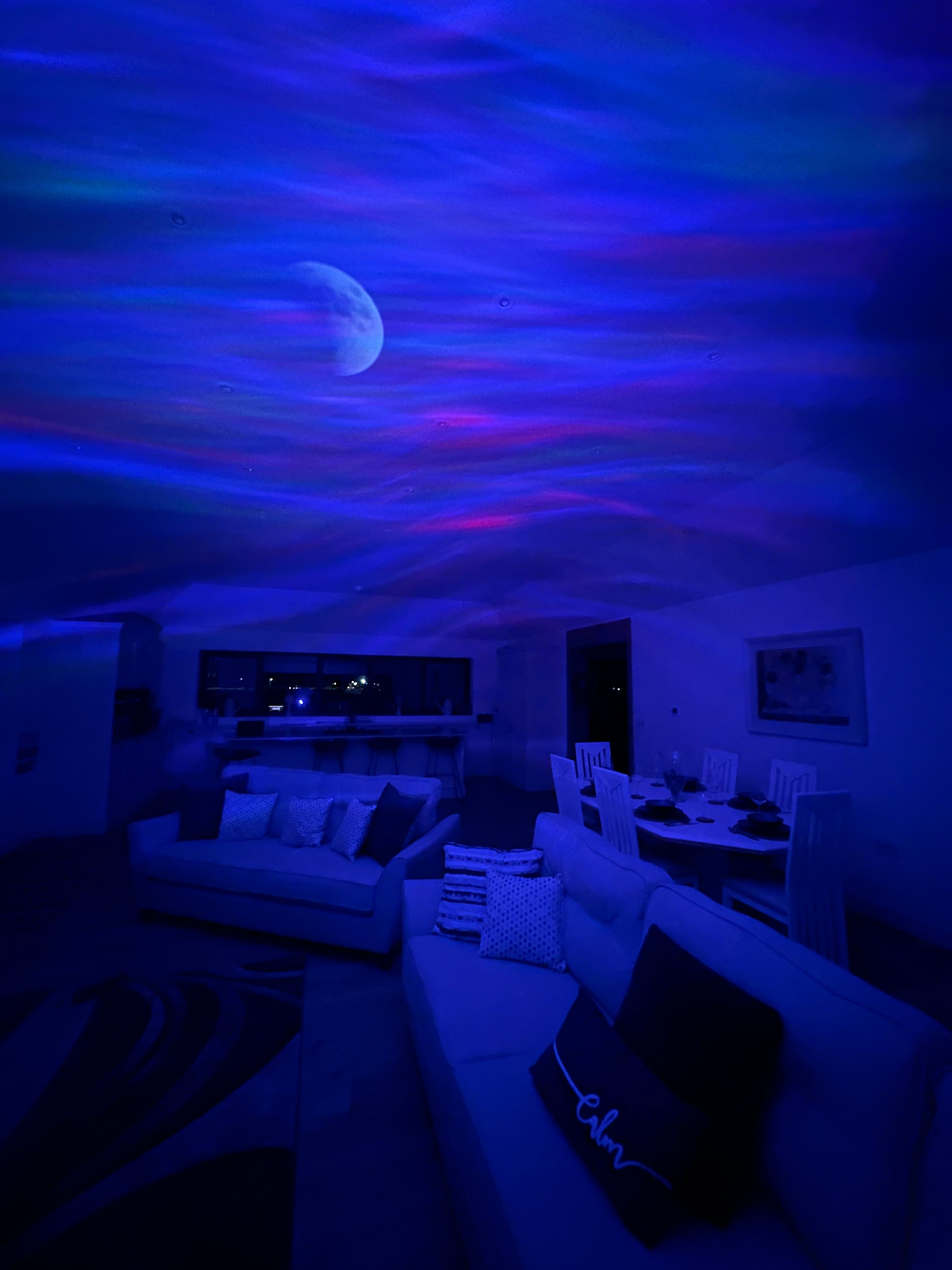 Aurora projector room lighting