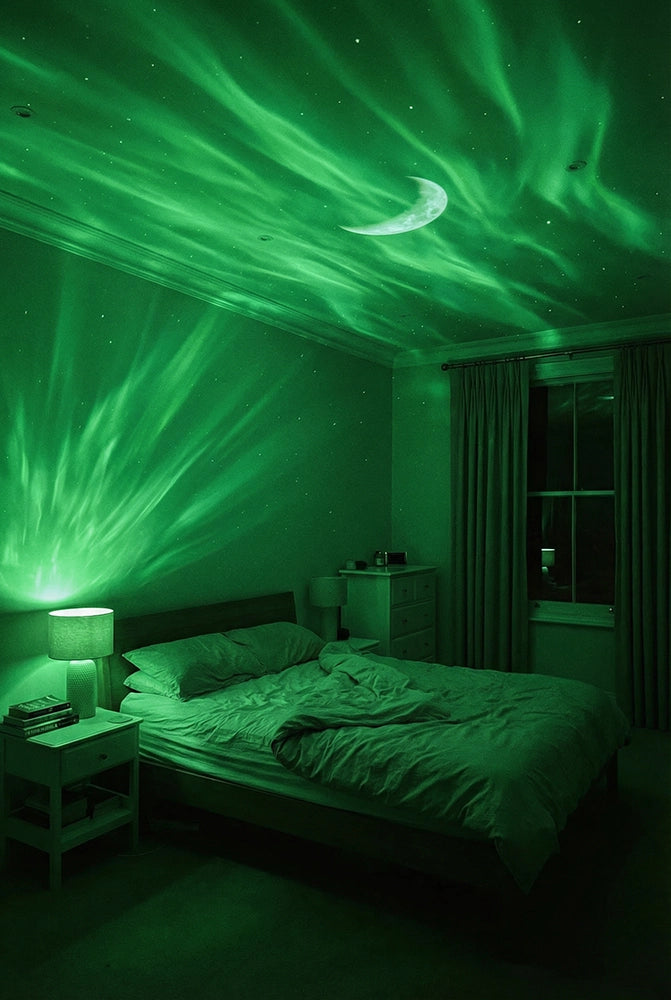 Aurora projector room lighting