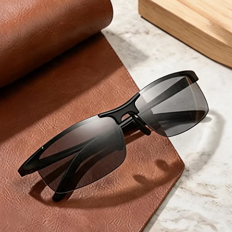 Photochromic Sunglasses with Anti-glare Polarized Lens