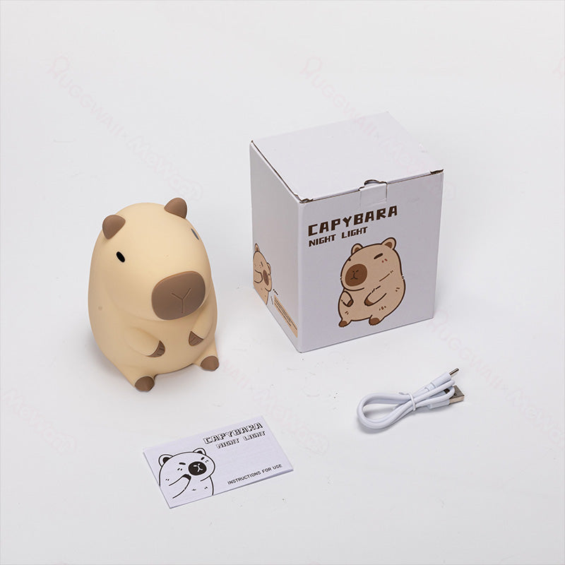 Capybara Squishy Night Light - Perfect Gift 🎁