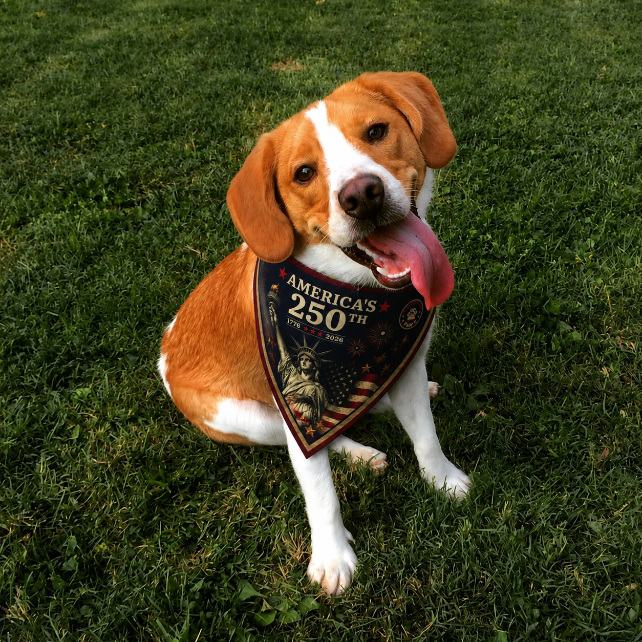 America's 250th Dog Bandana