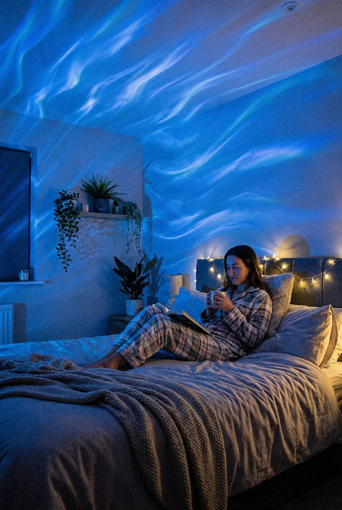 Aurora projector room lighting