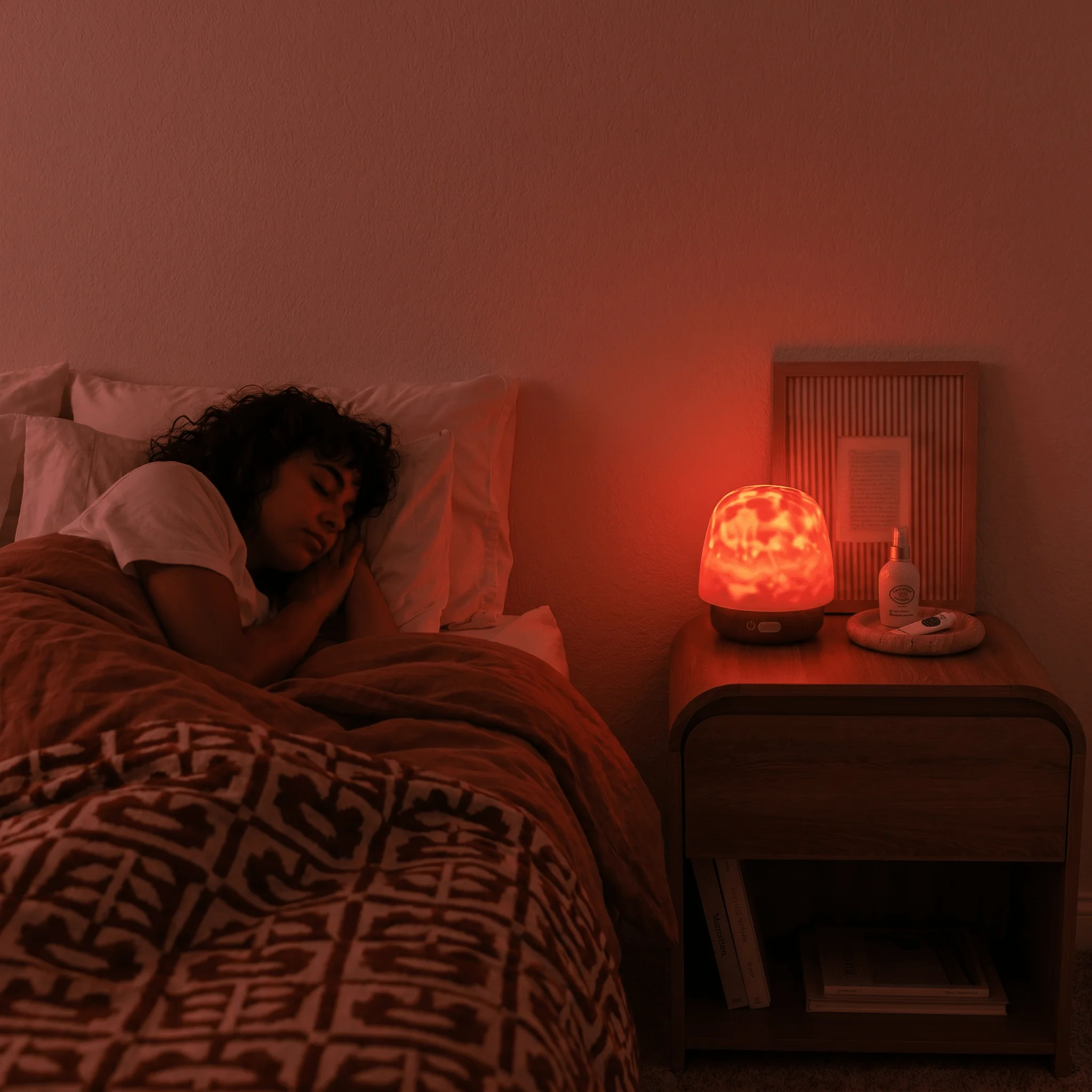 Light Theatre: Ambient Light With Stereo Speaker, Ripple Sunset Aurora Projector All-in-1 by INSPECIAL HOME