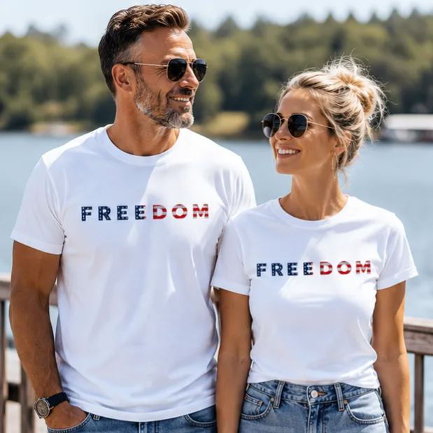 USA 250th Anniversary Freedom T-Shirt – Patriotic Independence Day Graphic Tee 1776–2026