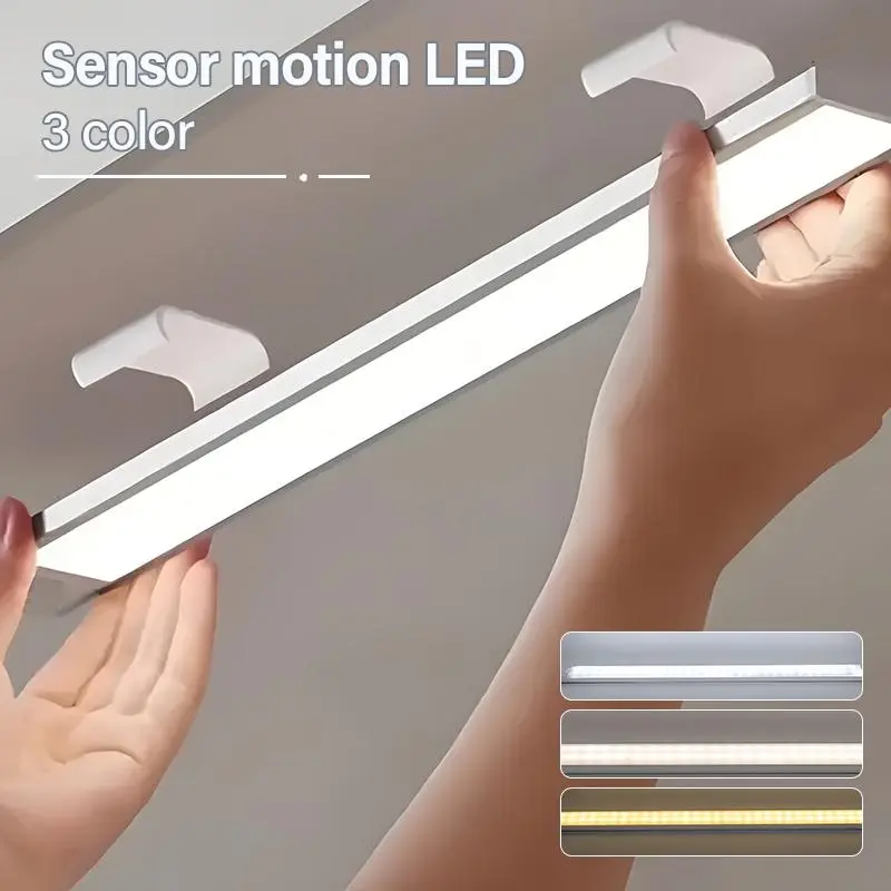 Motion Sensor Under Cabinet Lights – Ultra-Slim USB-C Rechargeable LED Bars