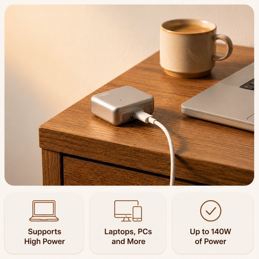 Smart USB-C Auto Disconnect Charging Protector