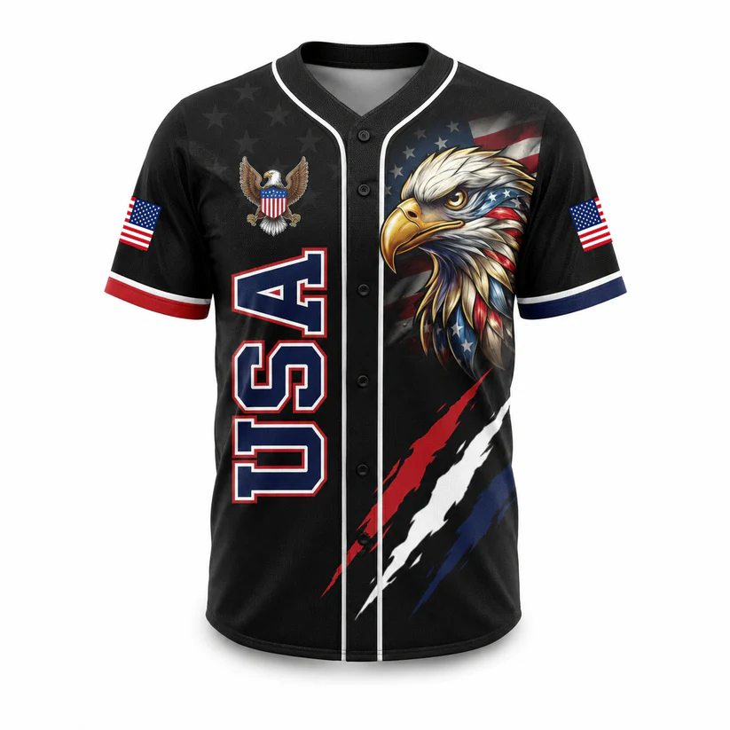 Patriotic Statue of Liberty 1776–2026 - USA 250th Anniversary Baseball Jersey Unisex Shirt