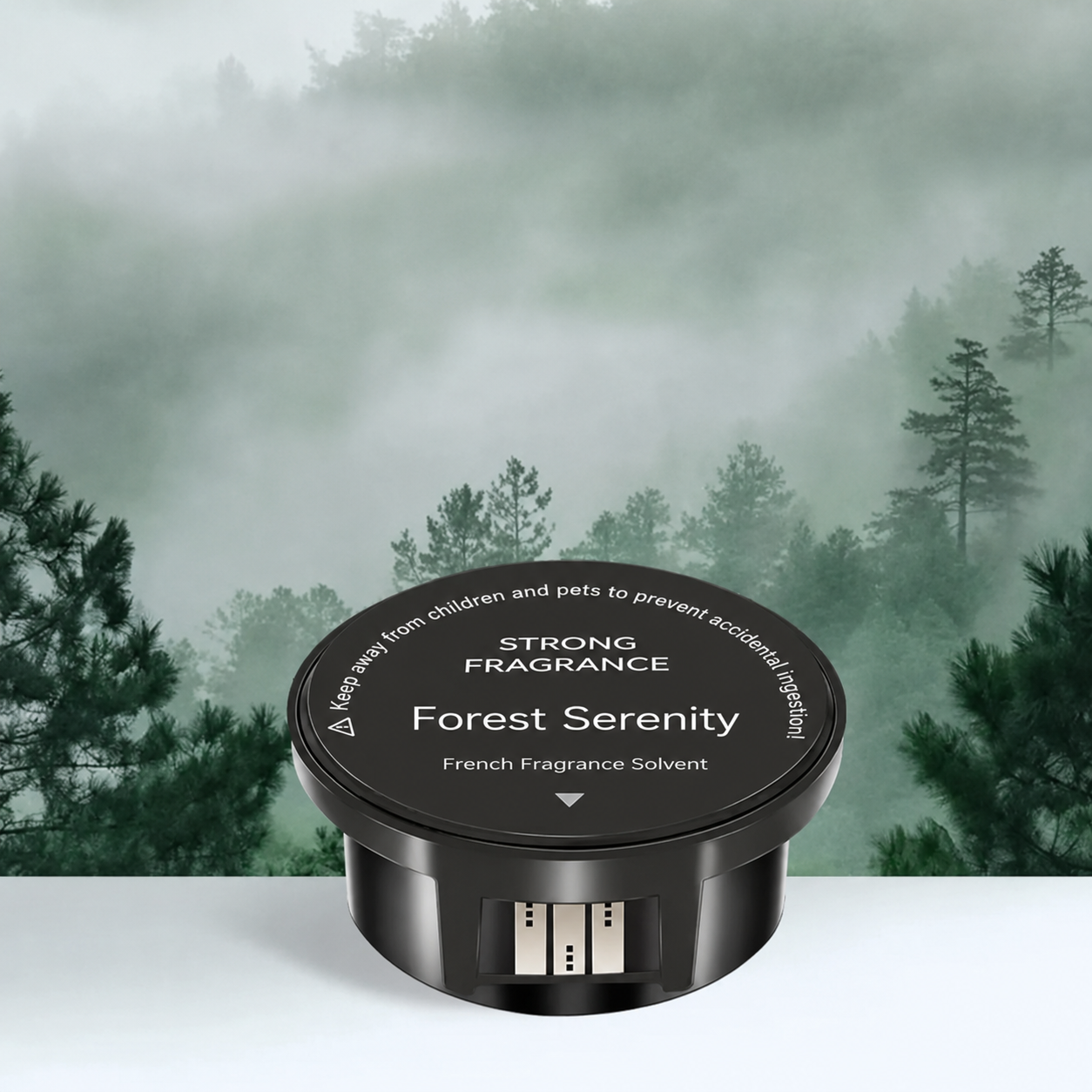 Volcano & Glacier Car Air Freshener