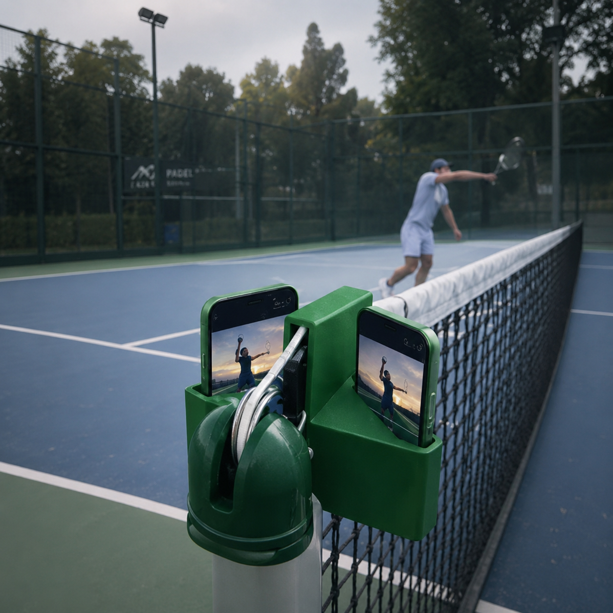 📱 Padel Court Net Phone Holder