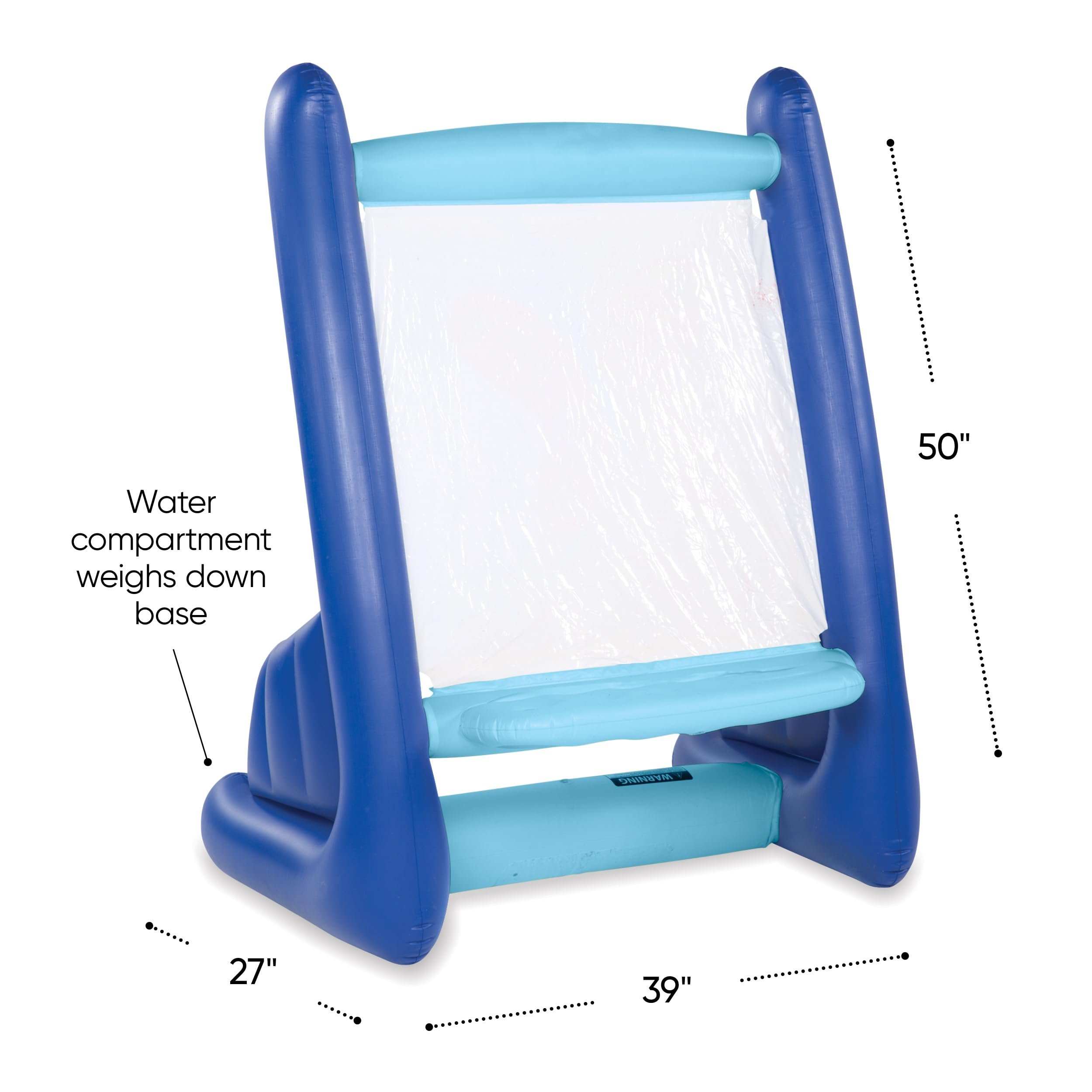 Portable Inflatable Outdoor Painting Station & Sensory Toy Set for Kids (Easy Hose-Down Clean)