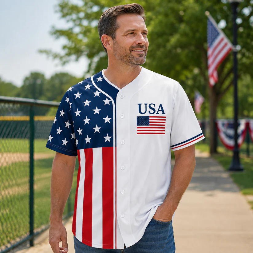 Patriotic Statue of Liberty 1776–2026 - USA 250th Anniversary Baseball Jersey Unisex Shirt