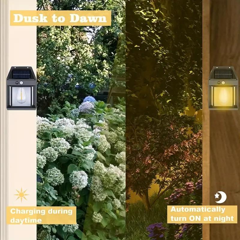 Solar Powered Outdoor Wall Lights