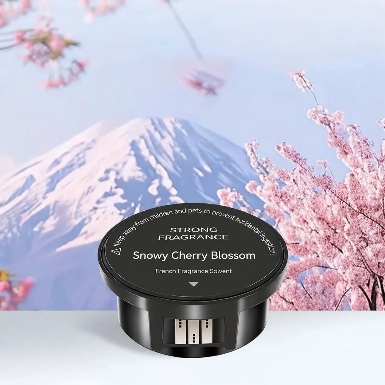 Volcano & Glacier Car Air Freshener