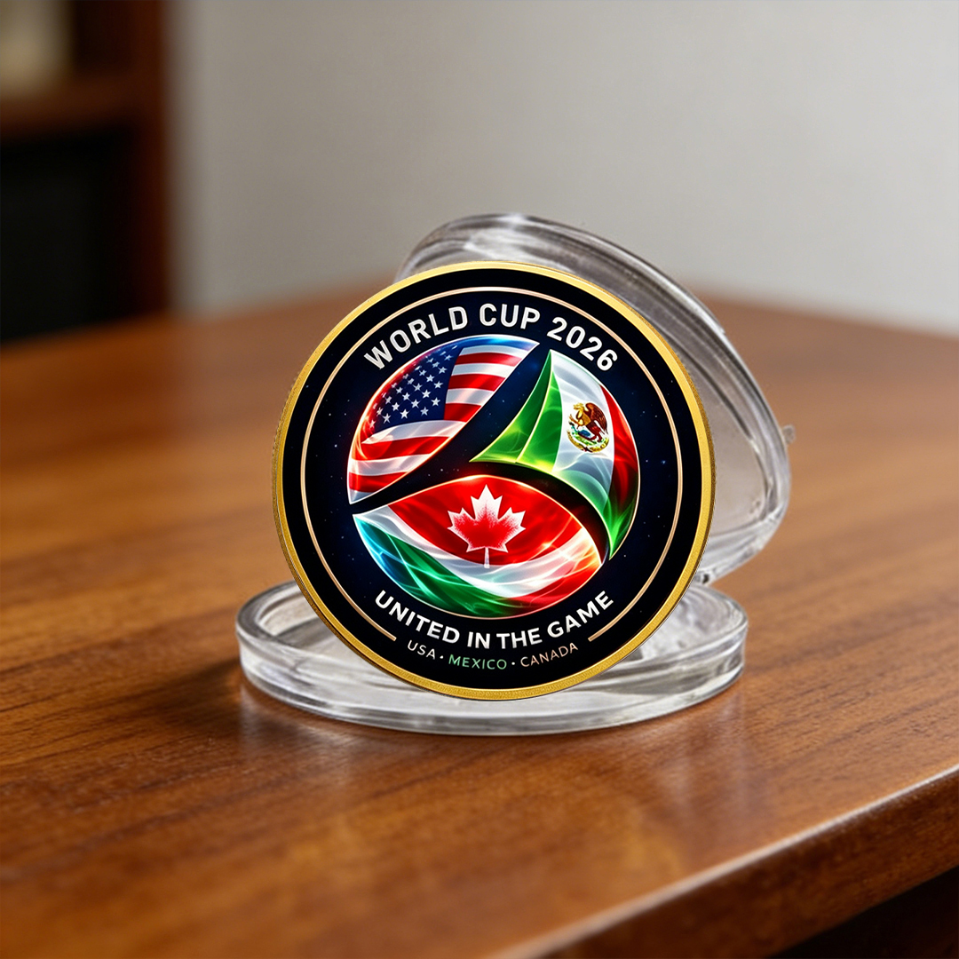 ⚽ World Cup 2026 “United In The Game” Commemorative Coin
