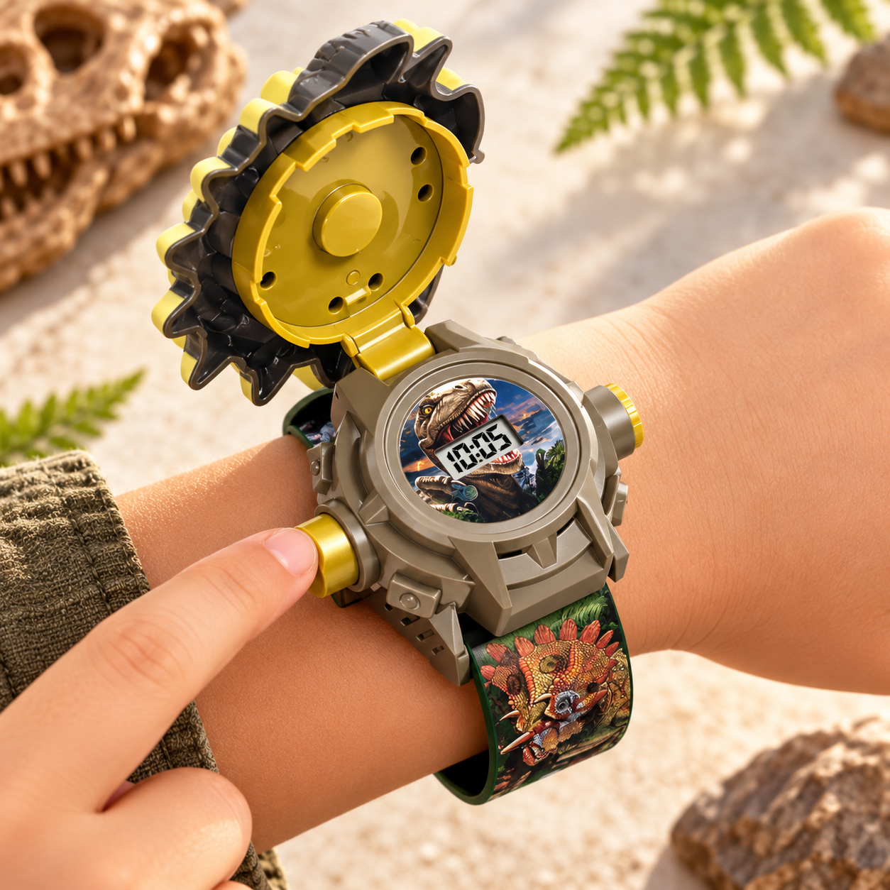 🦖 A Watch That Brings Dinosaurs to Life!