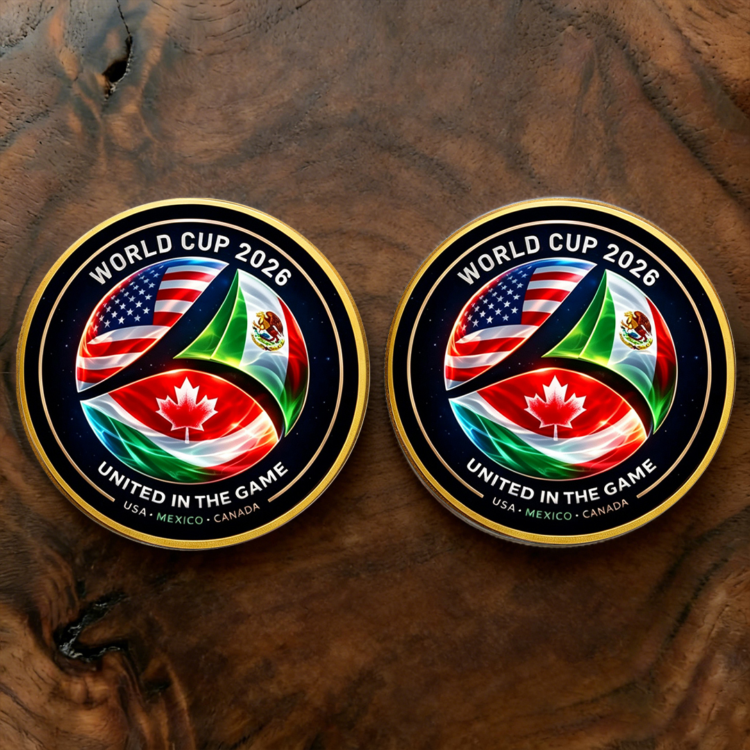 ⚽ World Cup 2026 “United In The Game” Commemorative Coin