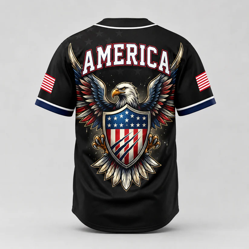 Patriotic Statue of Liberty 1776–2026 - USA 250th Anniversary Baseball Jersey Unisex Shirt