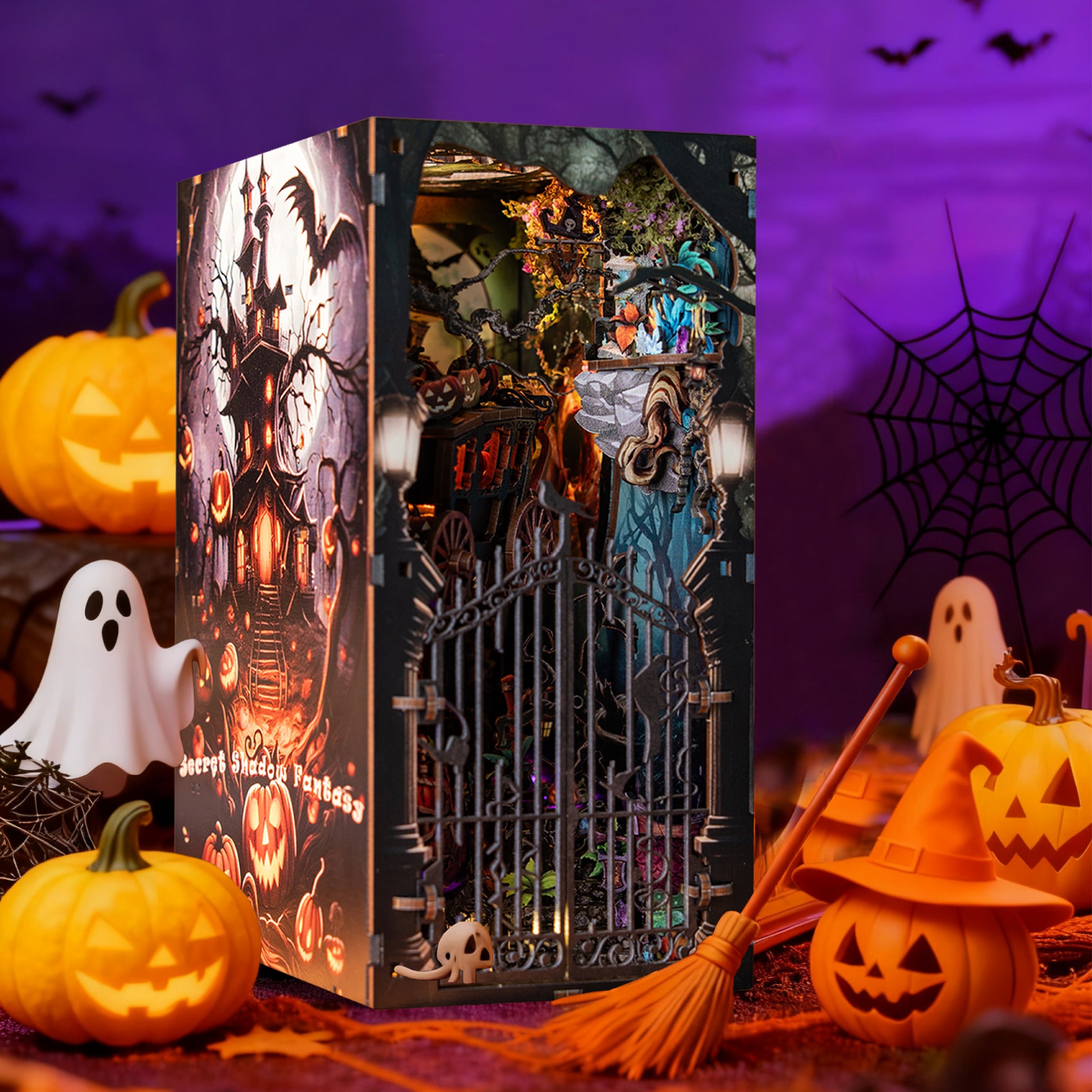 Floralshe DIY Book Nook -  Secret Shadow Fantasy
