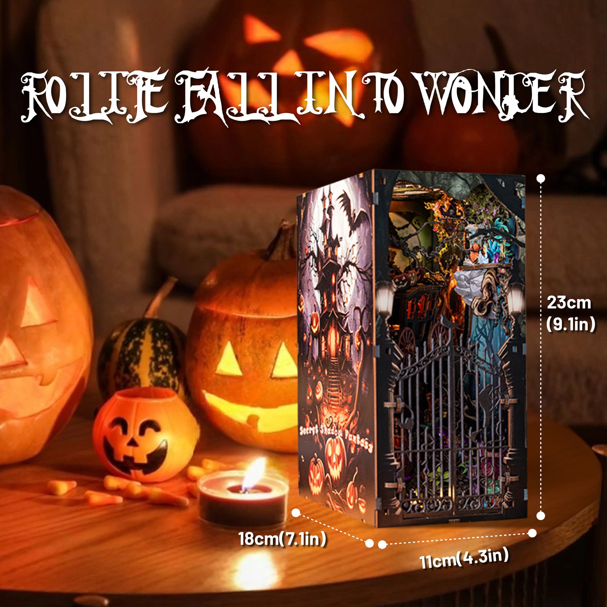 Floralshe DIY Book Nook -  Secret Shadow Fantasy