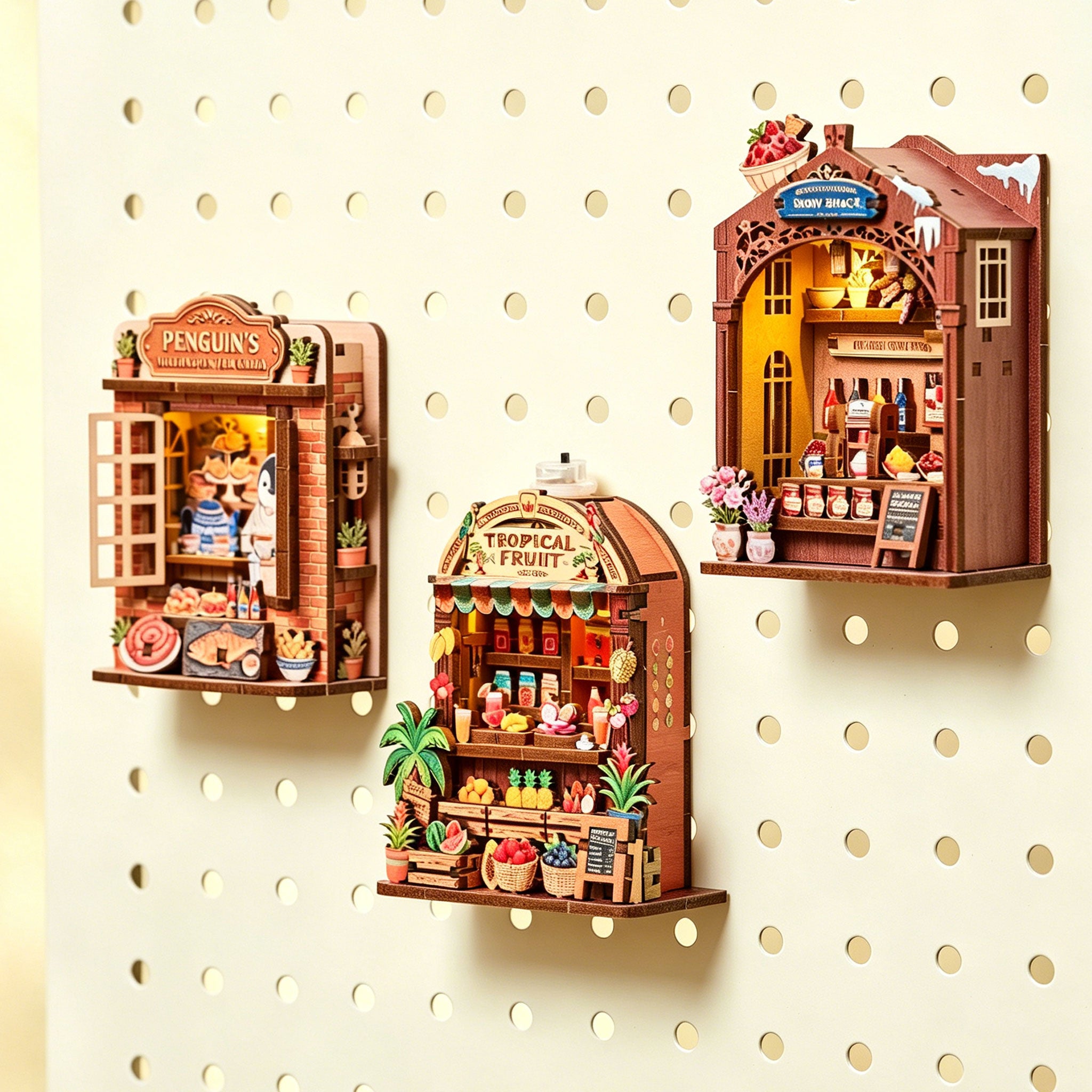 DIY Fridge Magnets - Cottage Fridge Magnet