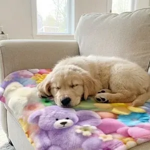 Emily's plush blanket