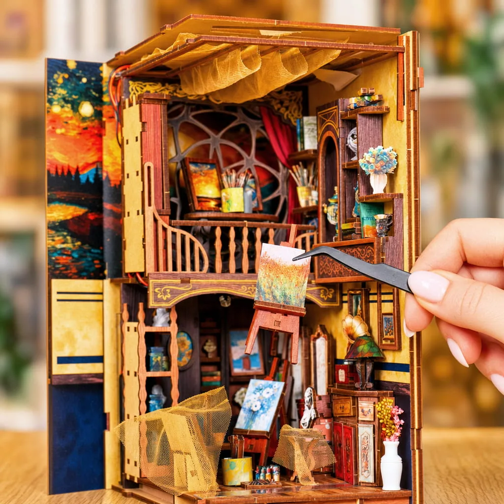 🎨 The Frame Artist’s Studio DIY Book Nook