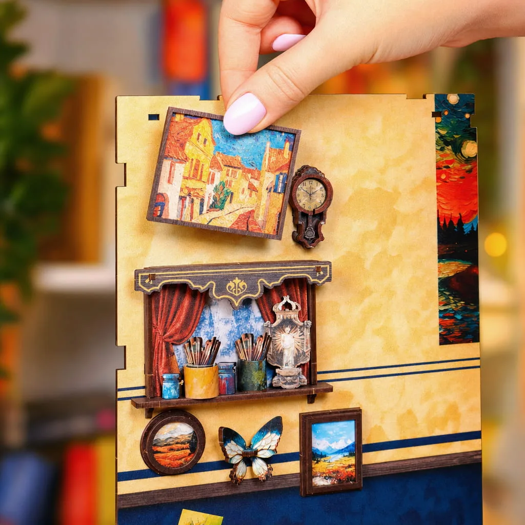 🎨 The Frame Artist’s Studio DIY Book Nook