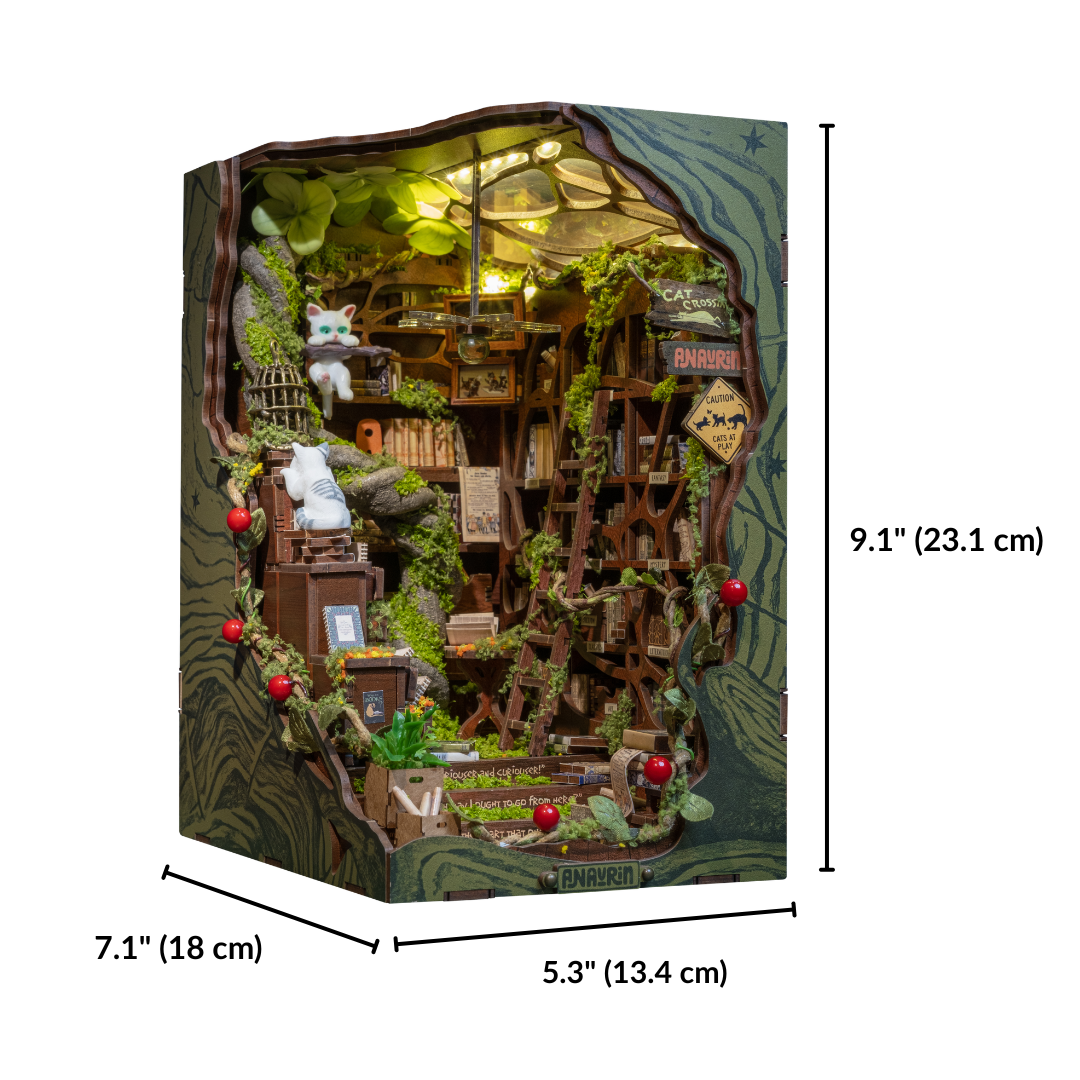 Floralshe DIY BookNook - Cats Crossing