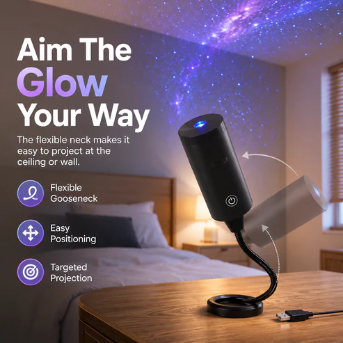 ✨ Plug-and-Play HD Star Projecto