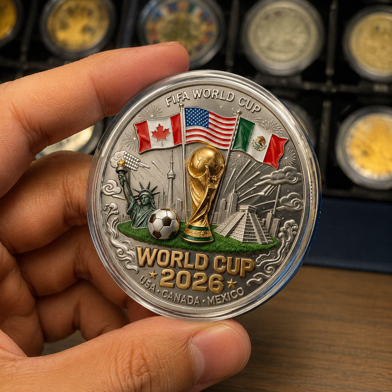🏆 Flash Sale: 60% OFF ⚽ World Cup 2026 Commemorative Coin