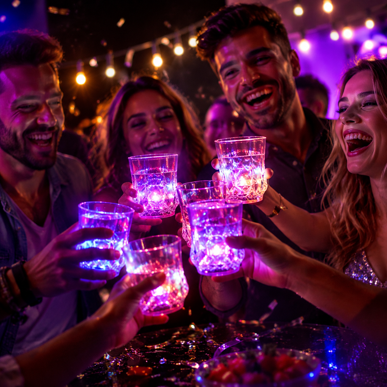 GlowSip™ LED Party Cups – Color Changing Tumblers for Parties