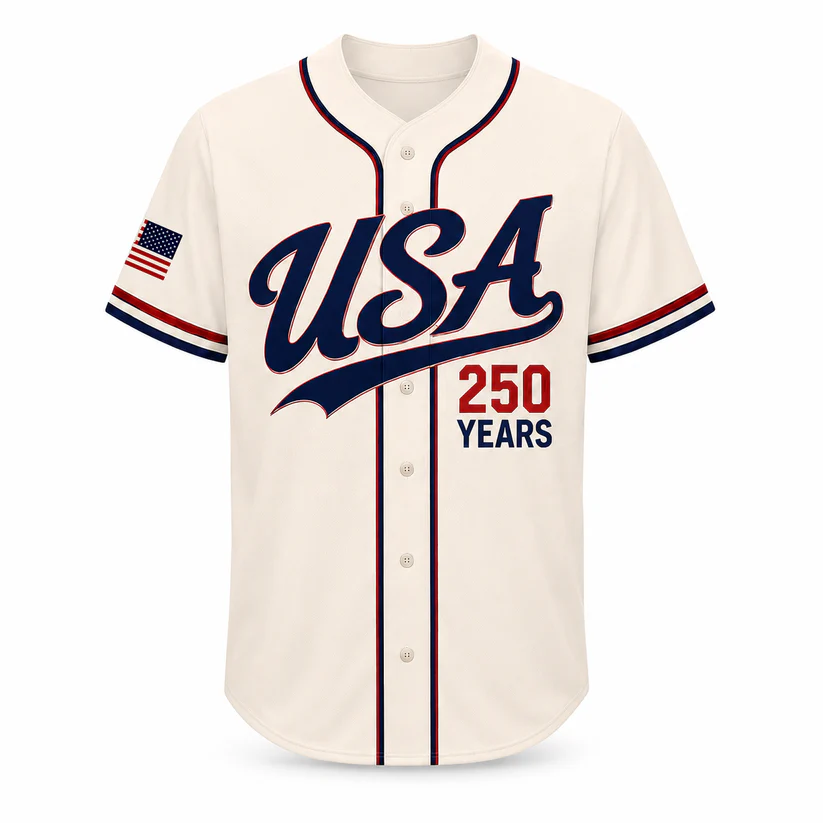 Patriotic Statue of Liberty 1776–2026 - USA 250th Anniversary Baseball Jersey Unisex Shirt