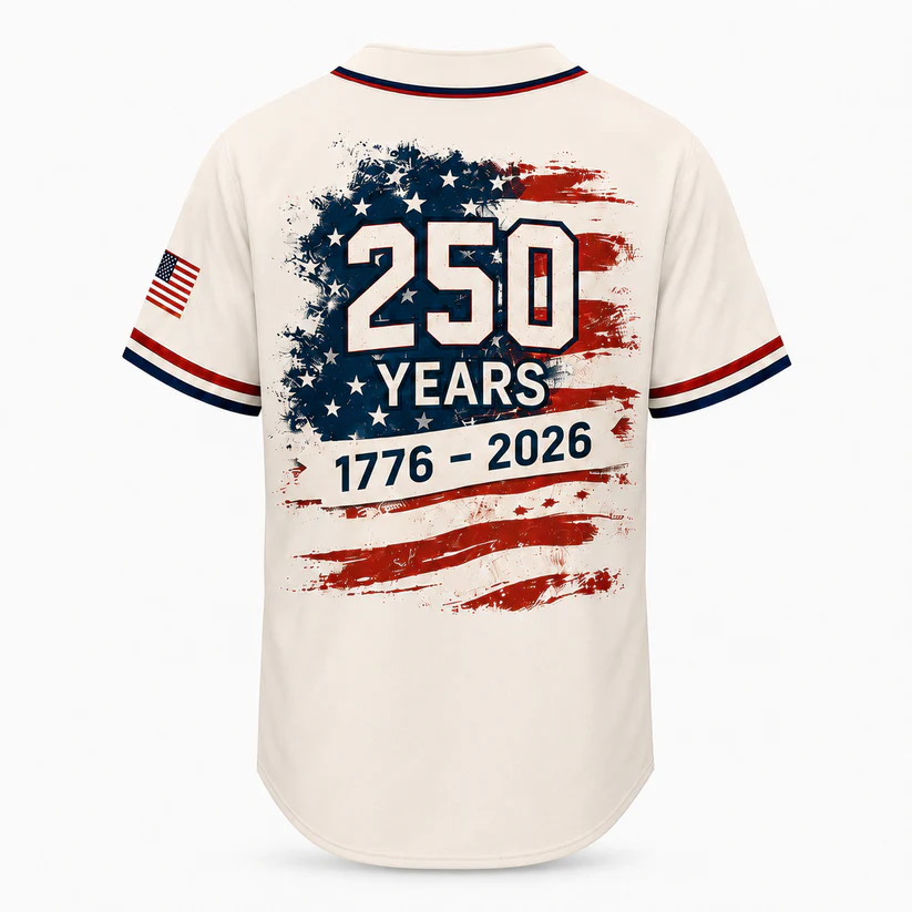 Patriotic Statue of Liberty 1776–2026 - USA 250th Anniversary Baseball Jersey Unisex Shirt