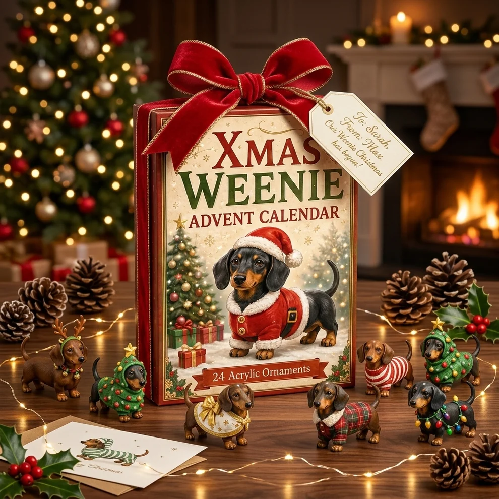 🎄🐾 2026 Dachshund Advent Calendar 🐶✨