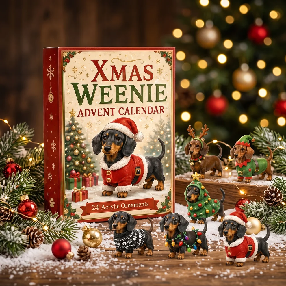 🎄🐾 2026 Dachshund Advent Calendar 🐶✨