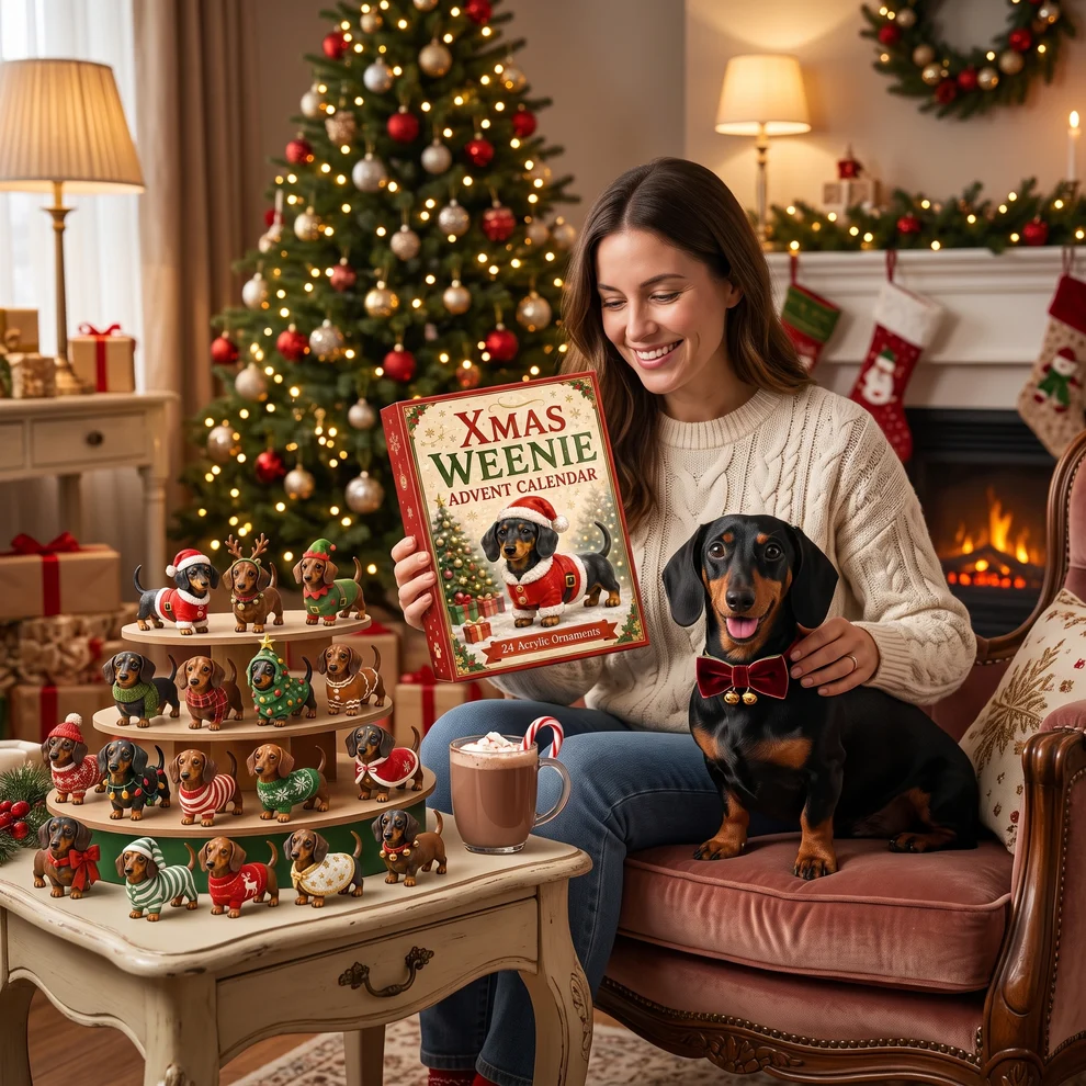 🎄🐾 2026 Dachshund Advent Calendar 🐶✨