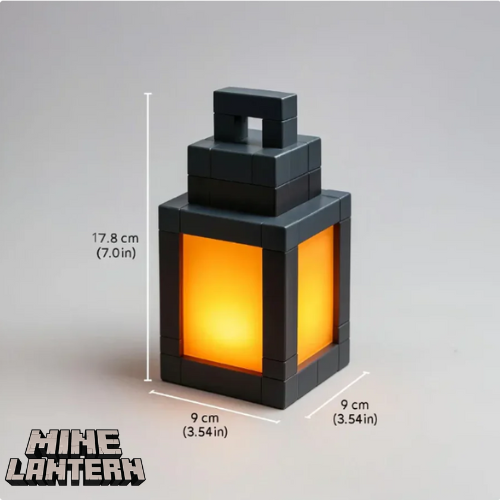 ⛏️ Minecraft-Inspired RGB Pixel Lantern