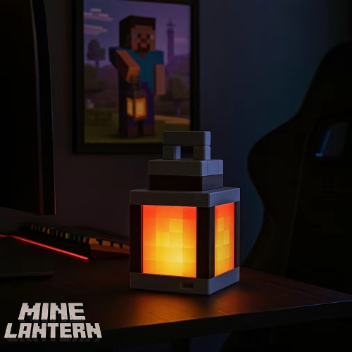 ⛏️ Minecraft-Inspired RGB Pixel Lantern