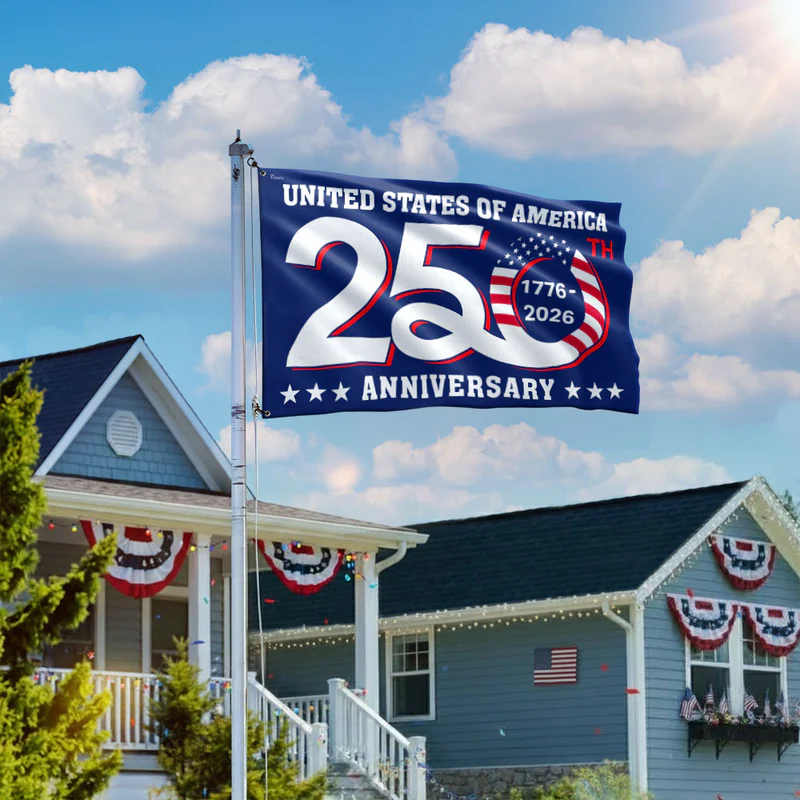 USA 250th Anniversary Flag – 1776-2026 Patriotic Decoration
