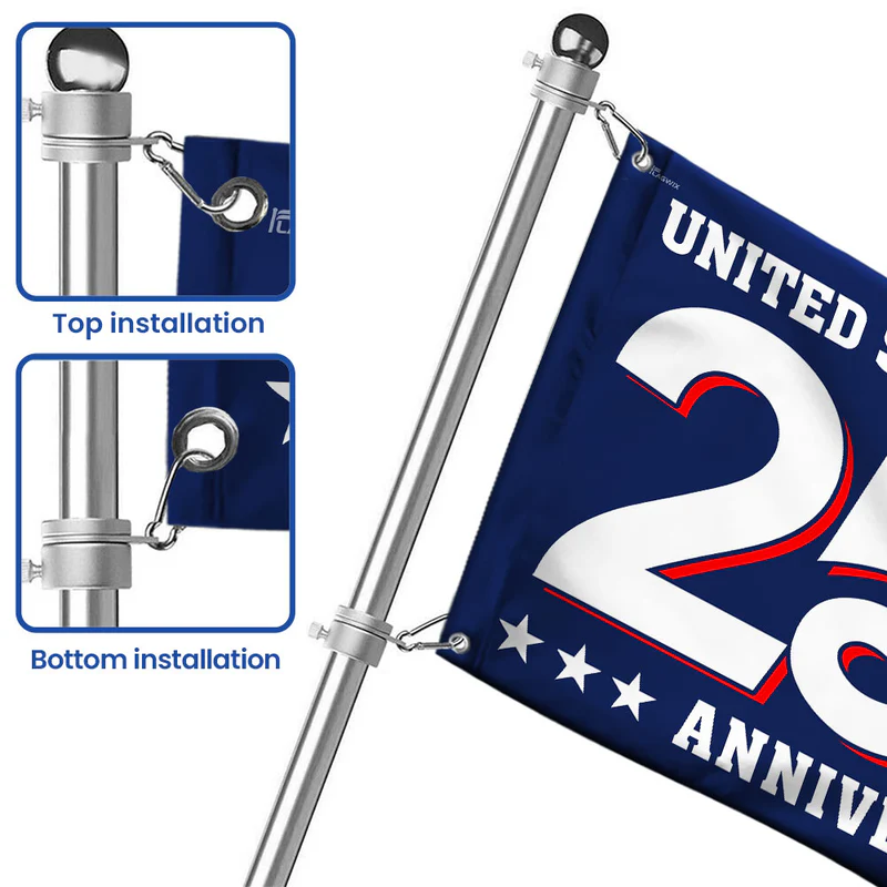 USA 250th Anniversary Flag – 1776-2026 Patriotic Decoration