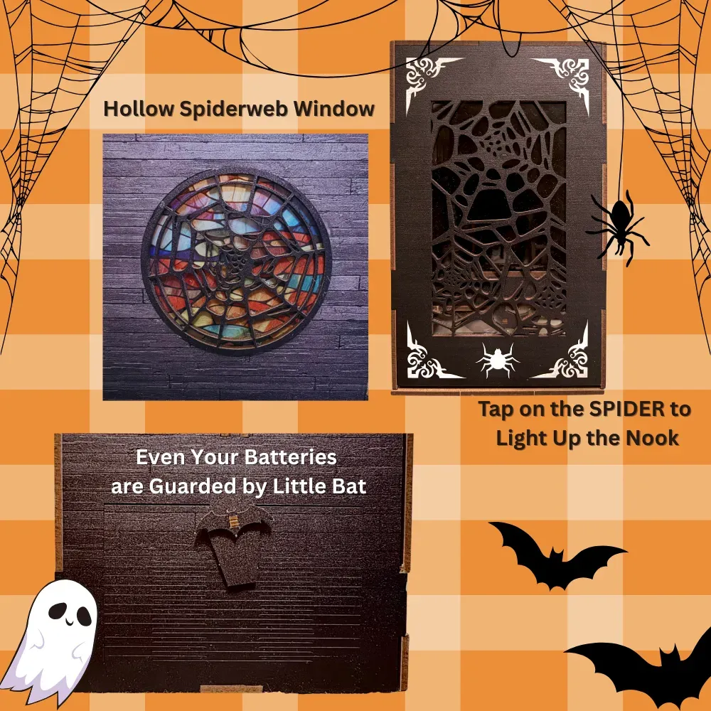 🕯️ The Dark Family DIY Book Nook Kit