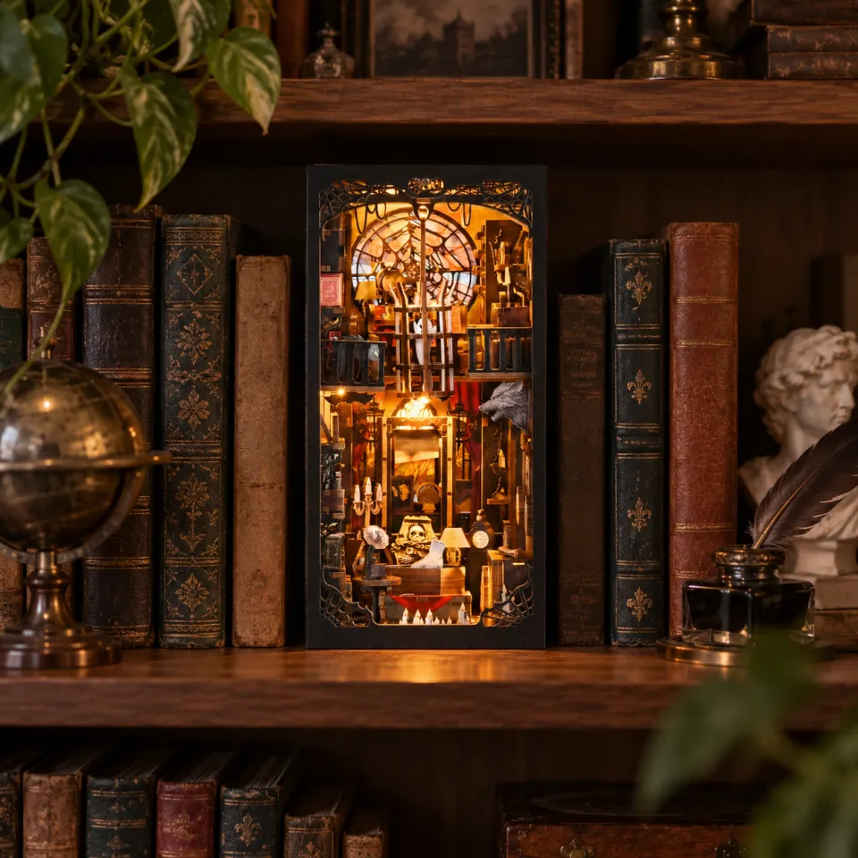 🕯️ The Dark Family DIY Book Nook Kit